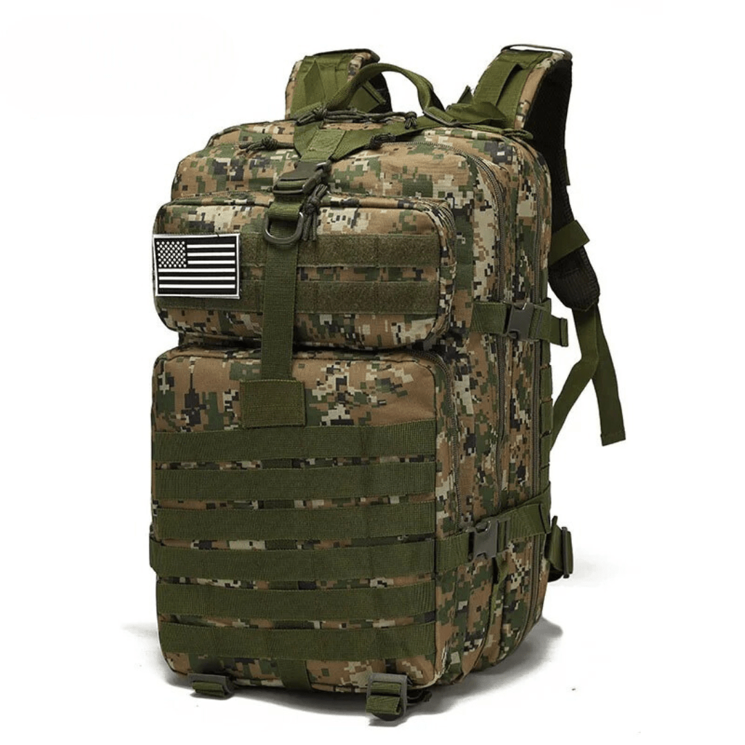 ADVENTUREPACK – Waterproof 50L Tactical Backpack for Travel & Outdoor Use