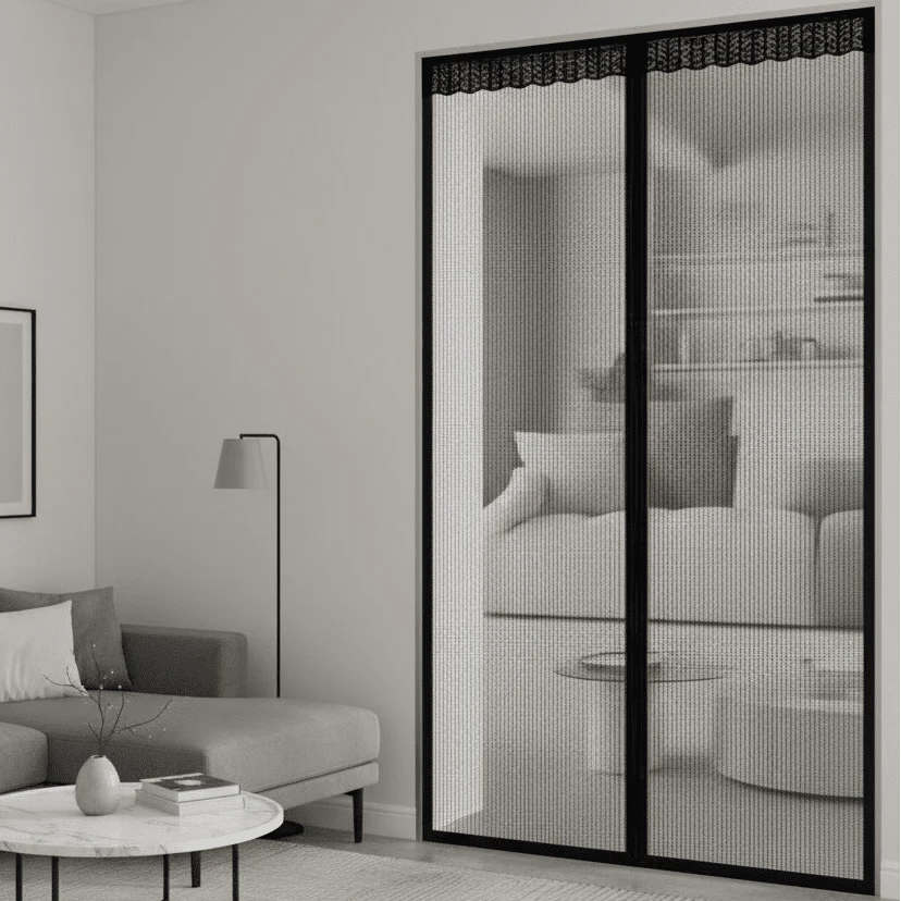 AIRMERA – Hands-Free Magnetic Door Curtain for Mosquito Protection