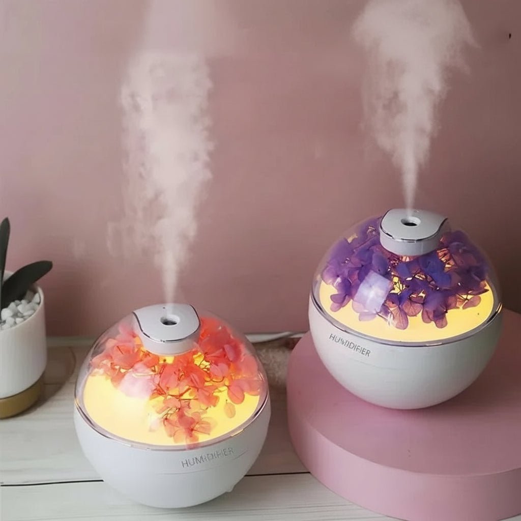 AIRPUFF – Mini Air Humidifier, Compact USB Humidifier for Home & Office