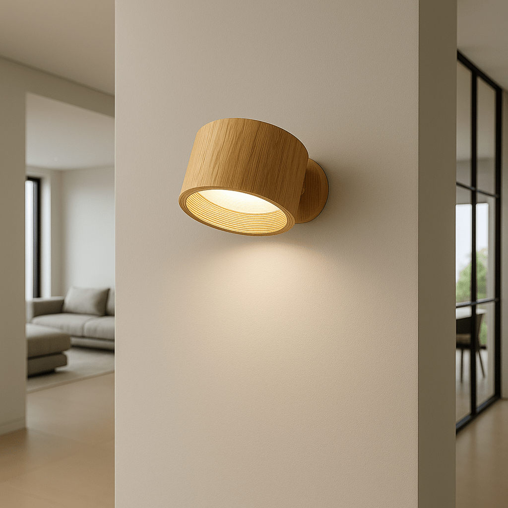 ZENLAMP – Wireless 360° Rotating LED Lamp for Flexible Lighting