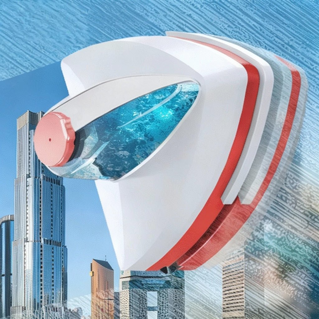 AQUAMAG – Magnetic Double-Sided Glass Cleaner with Water-Fill Chamber