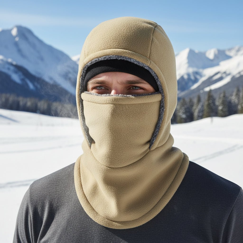 ARCTICHOOD – Thermal Fleece Balaclava Mask for Cold-Weather Cycling & Outdoor Sports