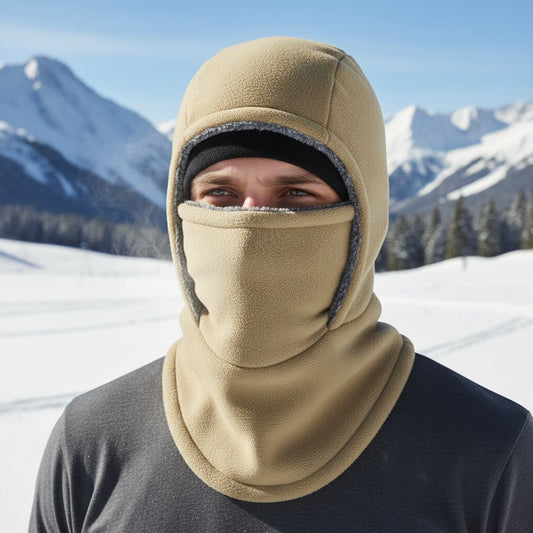 ARCTICHOOD – Thermal Fleece Balaclava Mask for Cold-Weather Cycling & Outdoor Sports