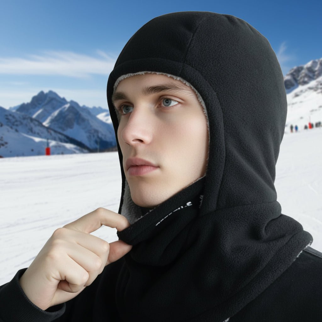 ARCTICHOOD – Thermal Fleece Balaclava Mask for Cold-Weather Cycling & Outdoor Sports