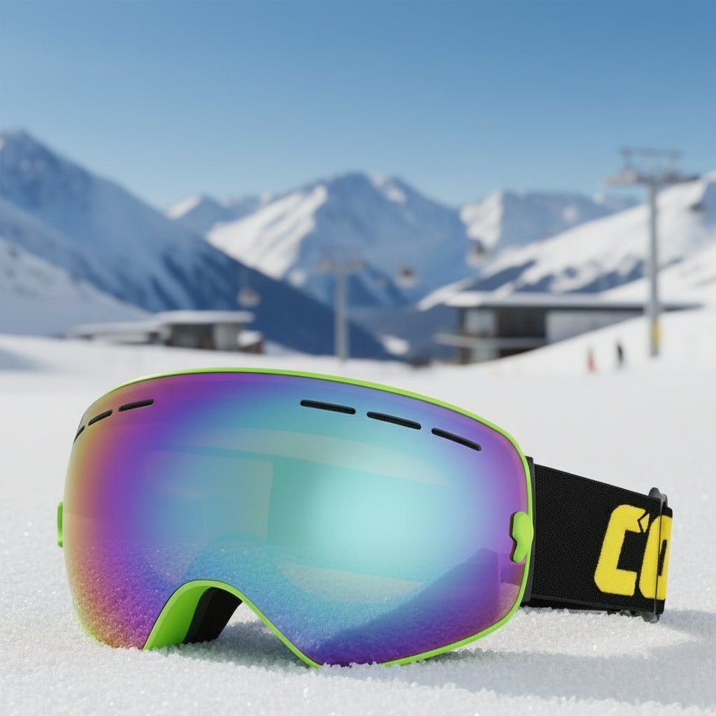 ARCTICSPHERE – UV400 Anti-Fog Double-Layer Ski Goggles with Wide-View Spherical Lens