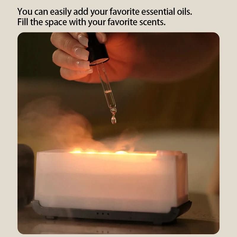 AromaMini – Compact Ultrasonic Aroma Diffuser with LED Color Change