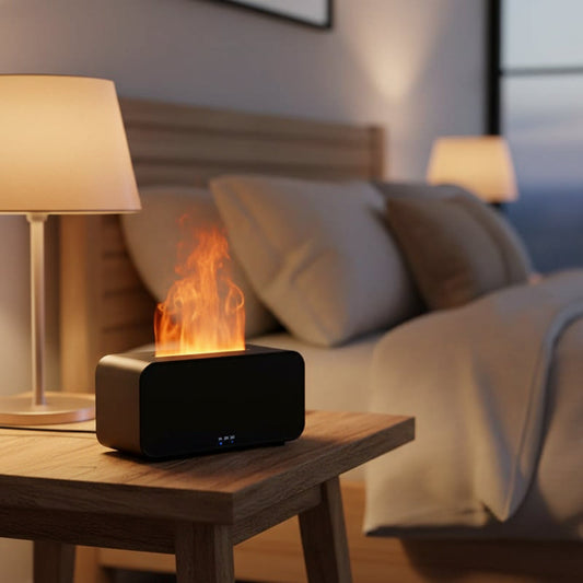AromaMini – Compact Ultrasonic Aroma Diffuser with LED Color Change