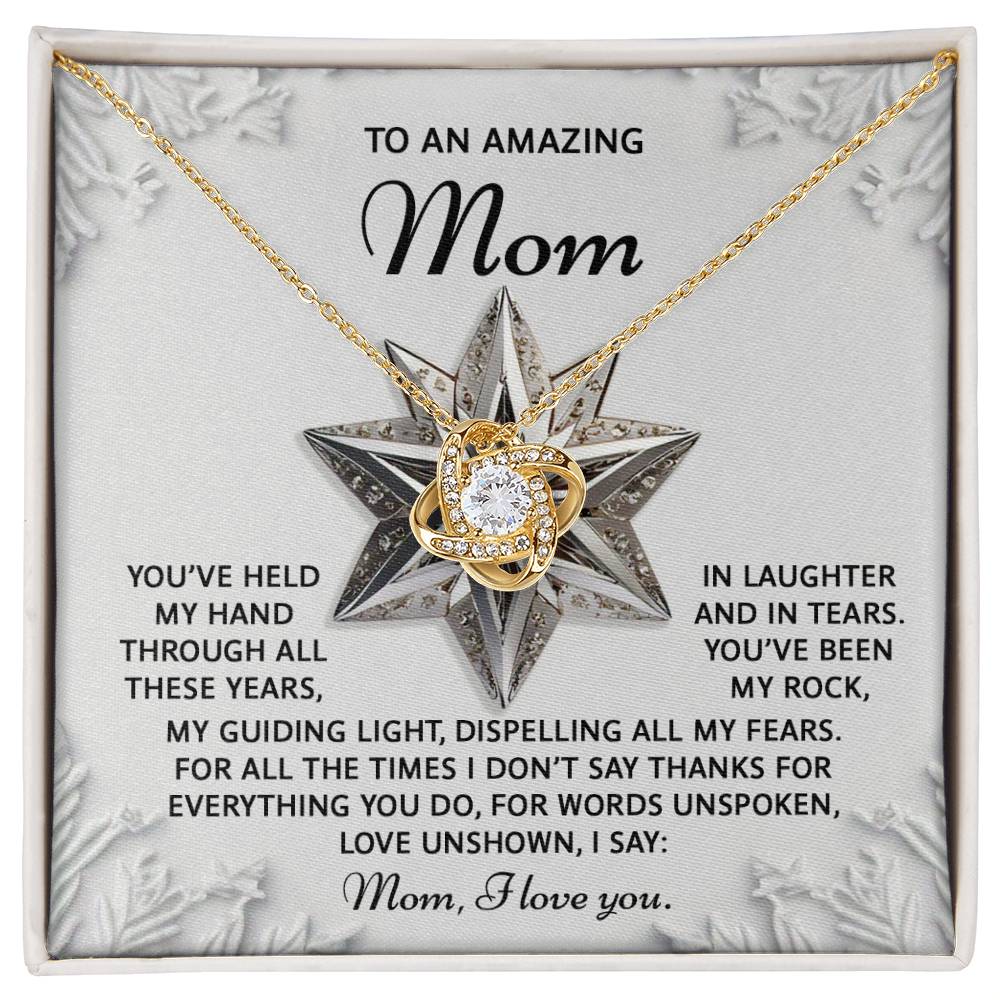 Mom - Love Unshown - Love Knot Necklace