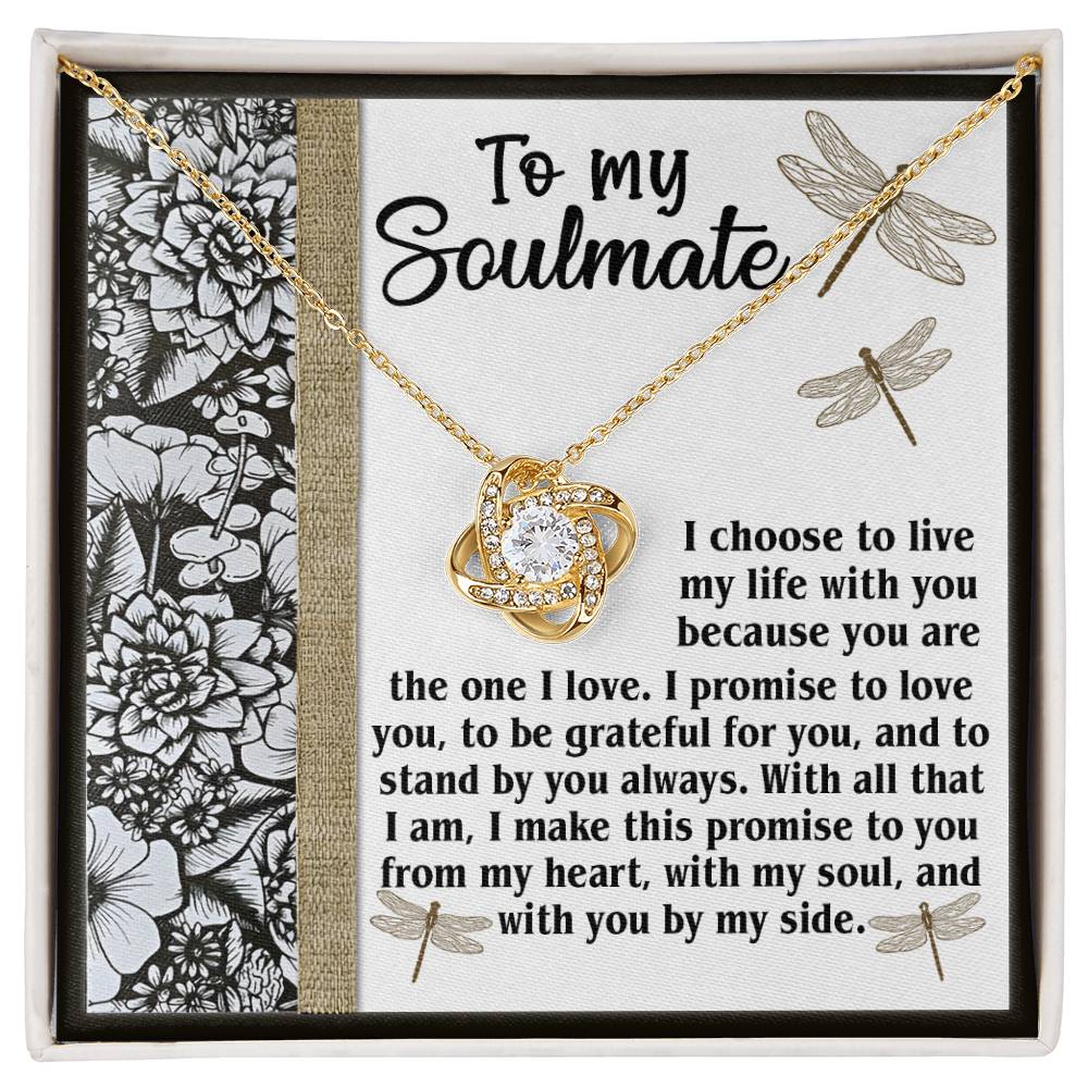 Soulmate - Make This Promise - Love Knot Necklace