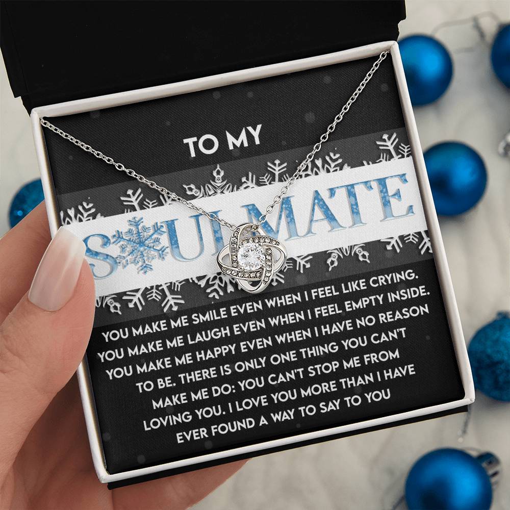 Soulmate - Loving You - Love Knot Necklace