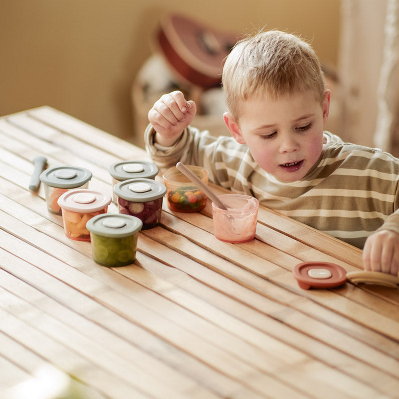 Flash Sale: Silicone Baby Food Containers (6 Pack)