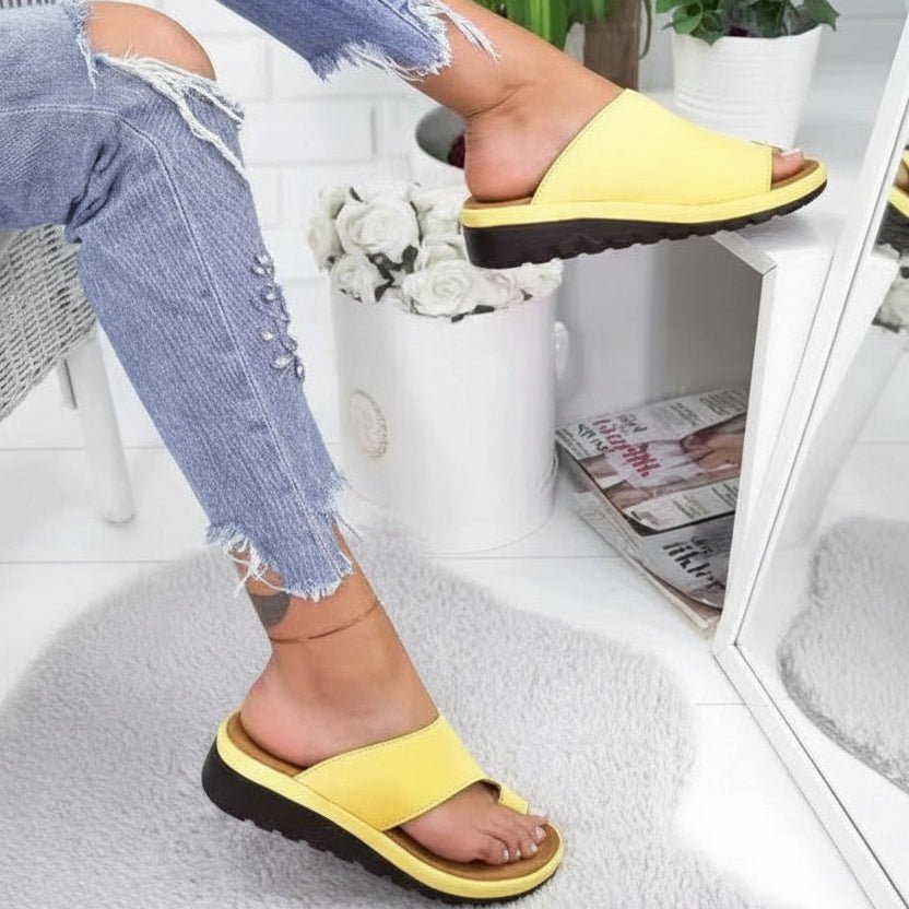 BALANCEVA – Women's Orthopedic Wedge Sandals for All-Day Stability