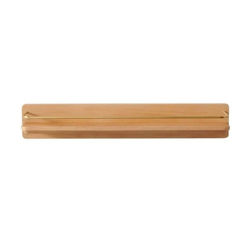 BAMBOORA – Bamboo Wall-Mounted Coat Rack with Shelf for Smart Storage