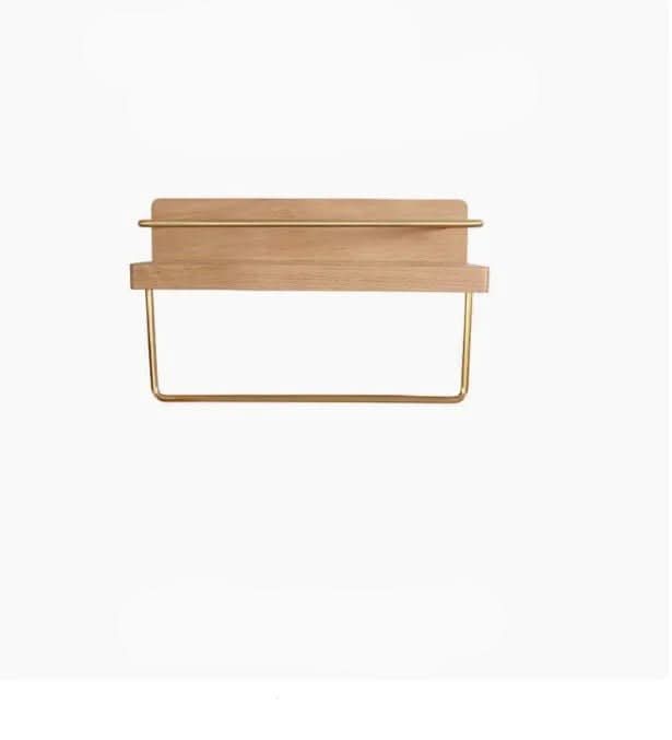 BAMBOORA – Bamboo Wall-Mounted Coat Rack with Shelf for Smart Storage