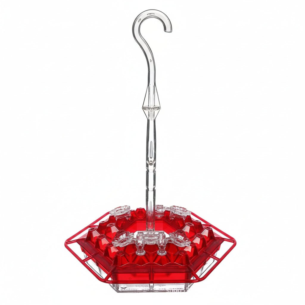 BLOOMBIRD - 30-Port Hummingbird Feeder with Anti-Ant Technology & Simple Filling