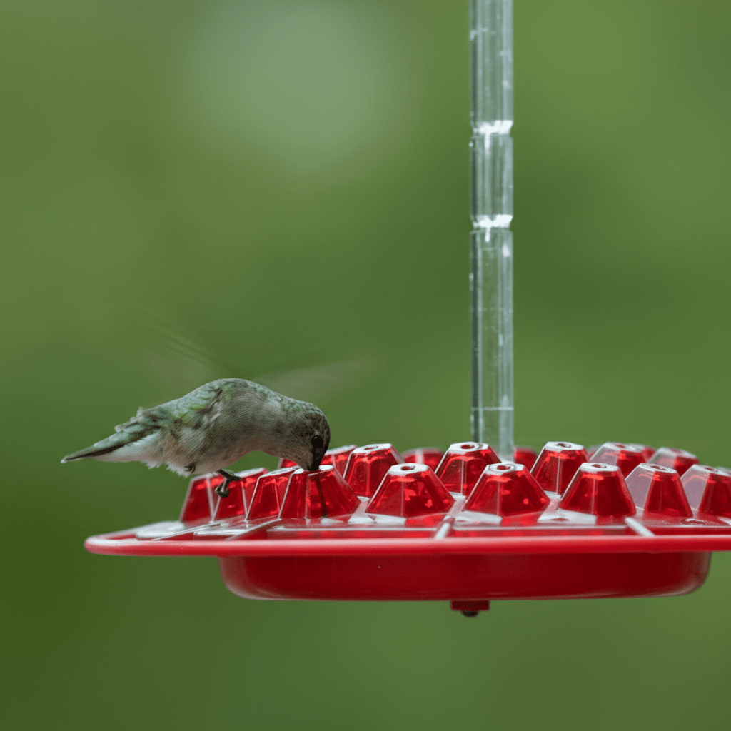 BLOOMBIRD - 30-Port Hummingbird Feeder with Anti-Ant Technology & Simple Filling
