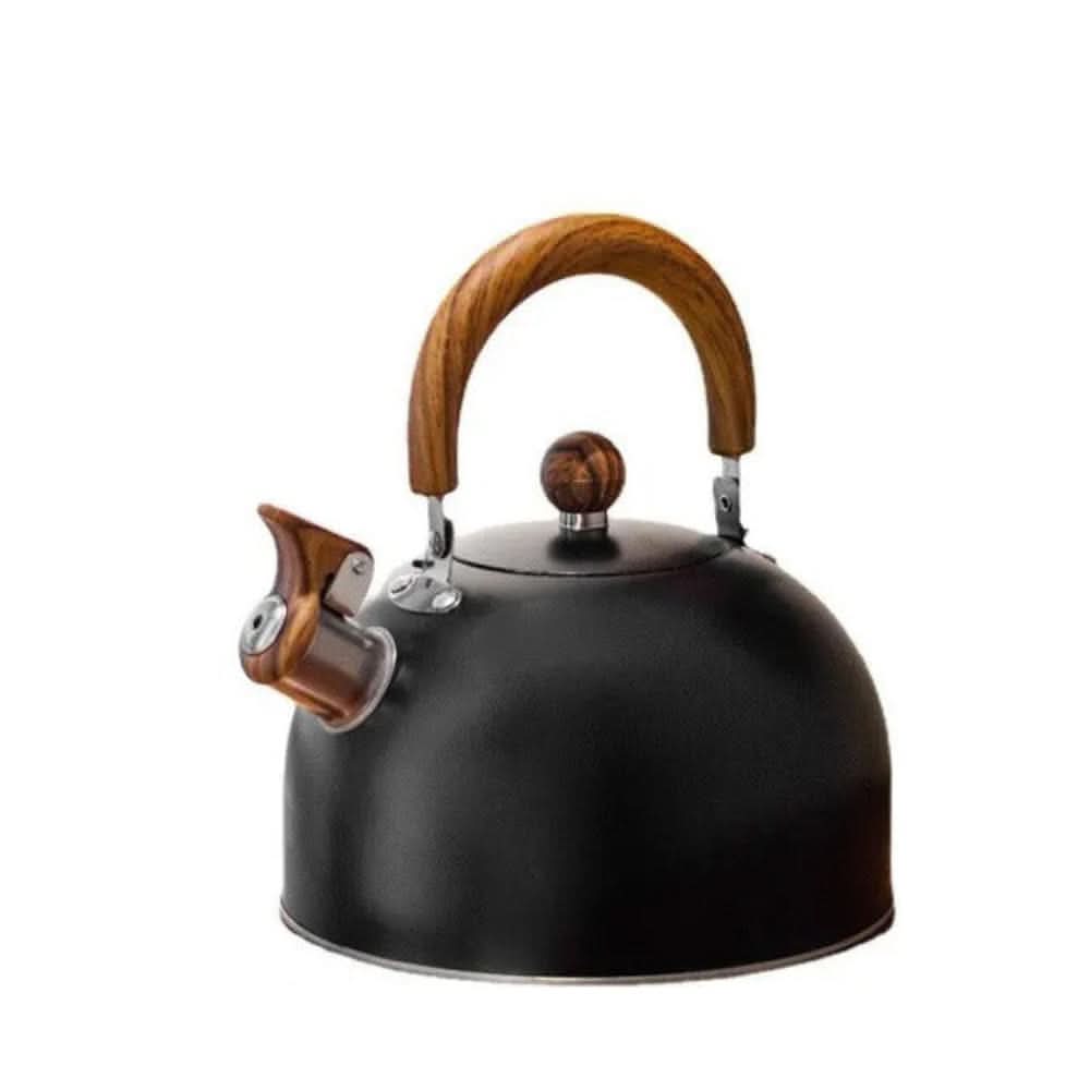 BOILVIA – 3L Whistling Stainless Kettle with Comfort Grip Handle