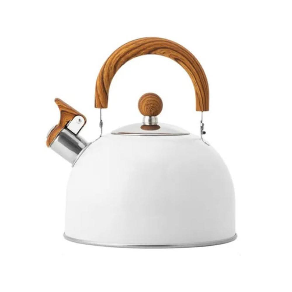 BOILVIA – 3L Whistling Stainless Kettle with Comfort Grip Handle