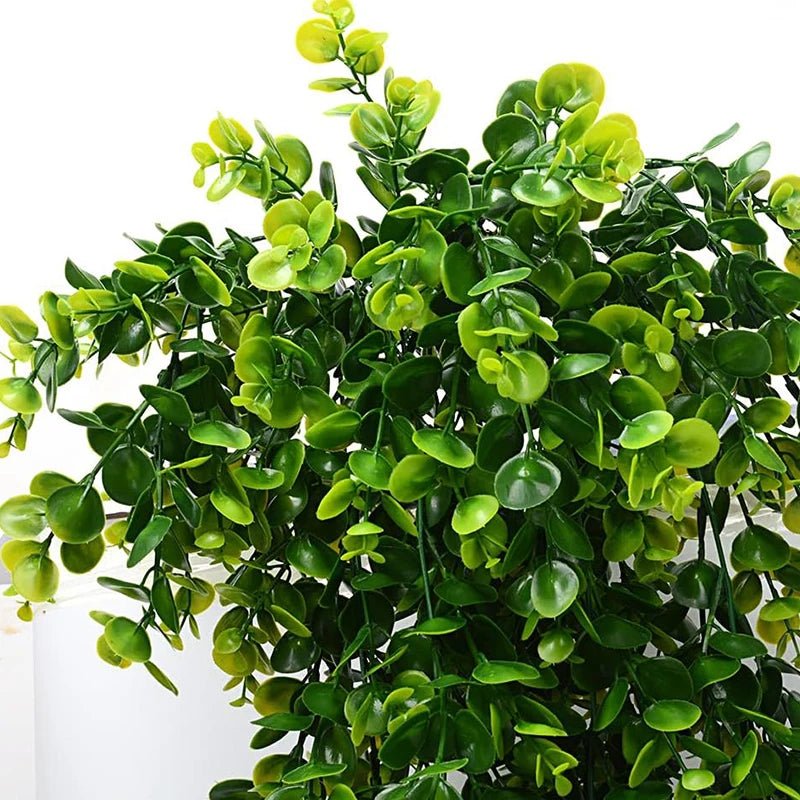 BOTANILUX – Faux Eucalyptus Hanging Greenery UV Resistant Home Decor