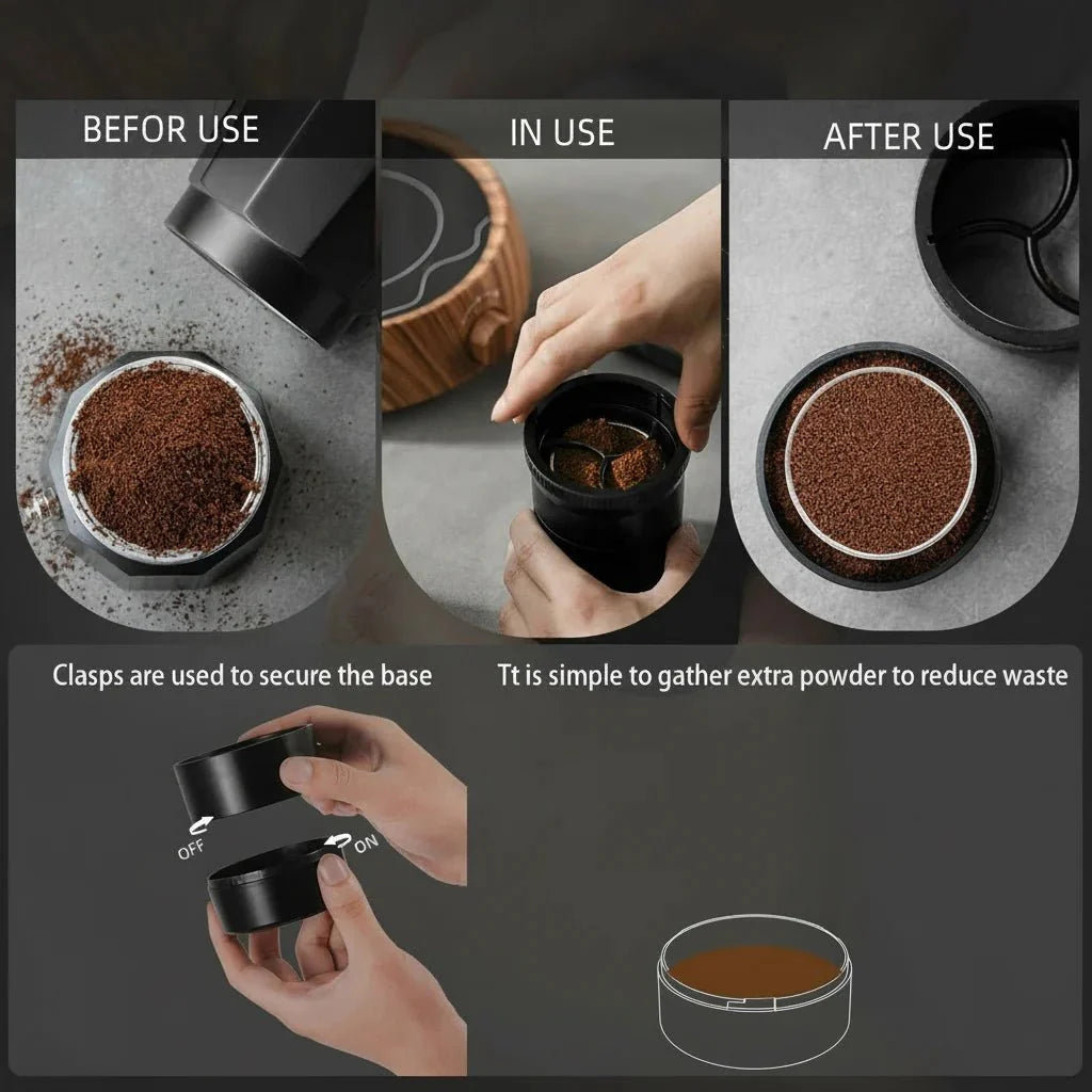 BREWLEVELER – Durable Coffee Distributing Leveler with Adaptive Height