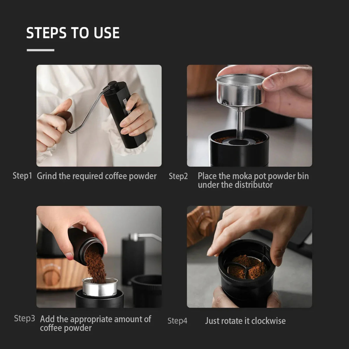 BREWLEVELER – Durable Coffee Distributing Leveler with Adaptive Height
