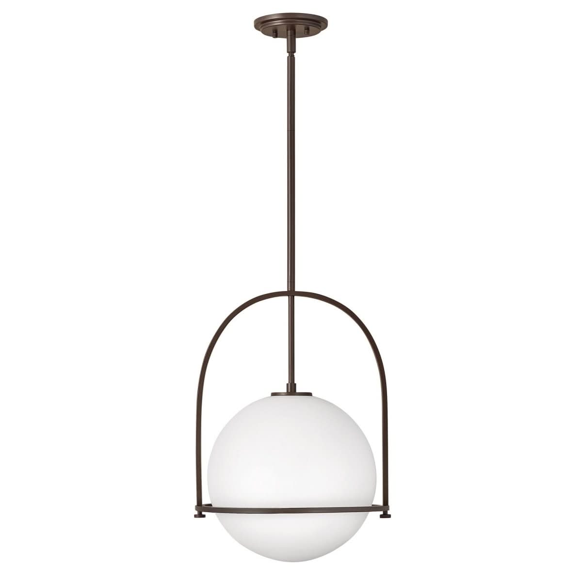 BRILLERA – Adjustable Pendant Light with Sleek Opal Glass Finish