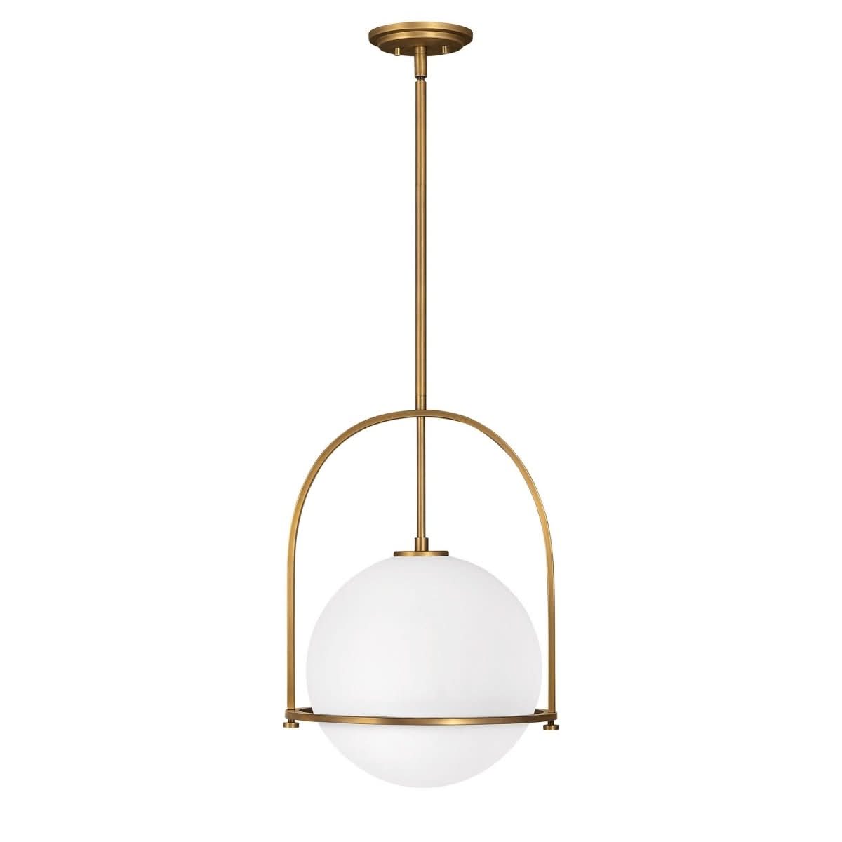 BRILLERA – Adjustable Pendant Light with Sleek Opal Glass Finish
