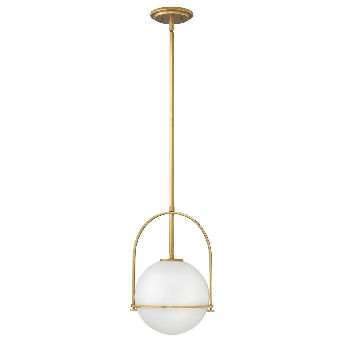 BRILLERA – Adjustable Pendant Light with Sleek Opal Glass Finish