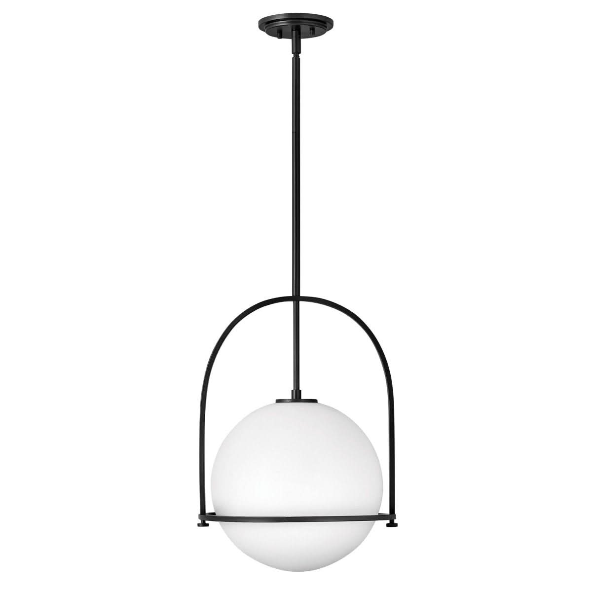 BRILLERA – Adjustable Pendant Light with Sleek Opal Glass Finish