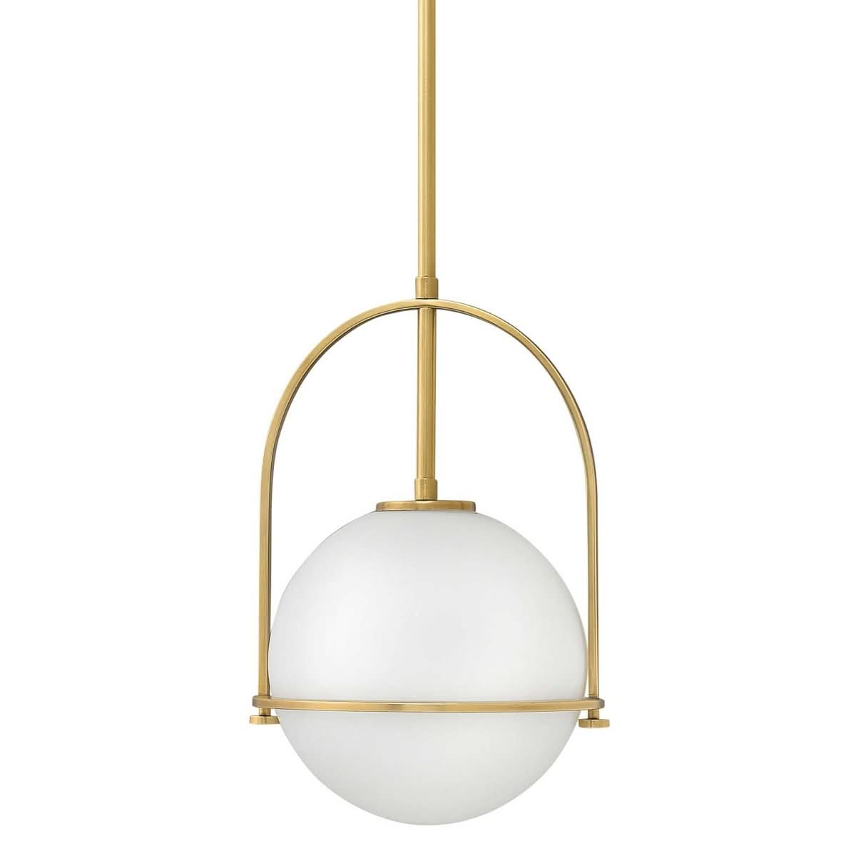 BRILLERA – Adjustable Pendant Light with Sleek Opal Glass Finish