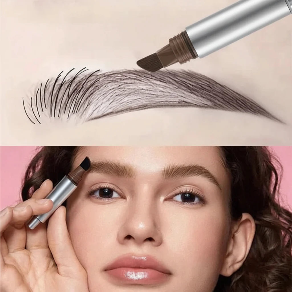 BROWLAM – Waterproof Eyebrow Pencil with 3D Formula for Natural, Long-Lasting Definition
