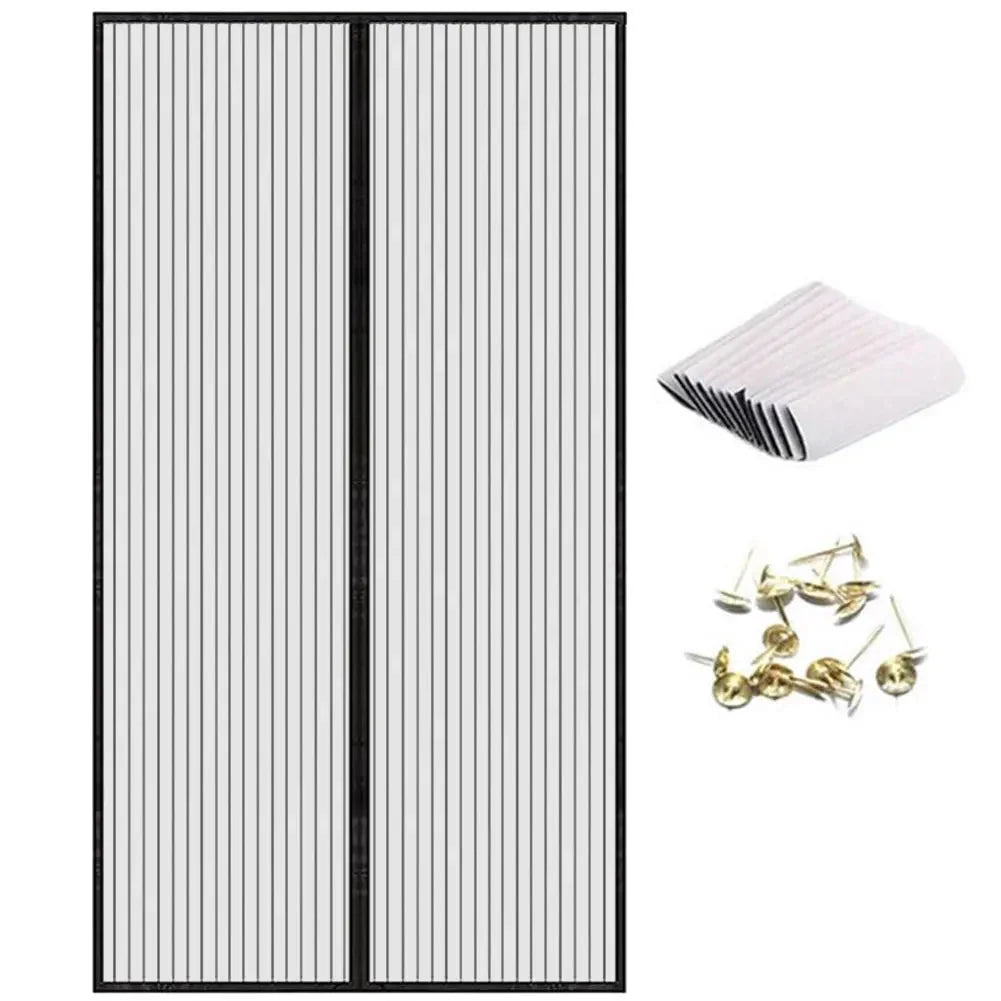 BUGLATCH – Heavy Duty Magnetic Screen Door for Hands-Free Protection
