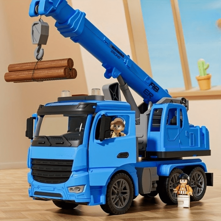 CraneMax Junior – Construction Crane Toy with Lights & Sound