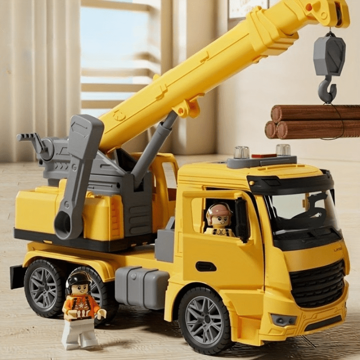 CraneMax Junior – Construction Crane Toy with Lights & Sound