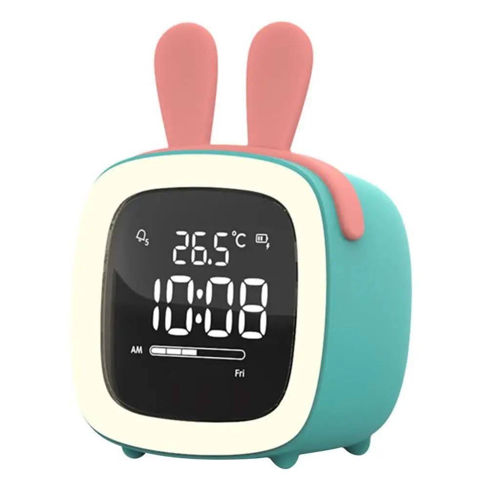 BunnyGlow - LED Alarm Clock – Night Light with Digital Display & Timer