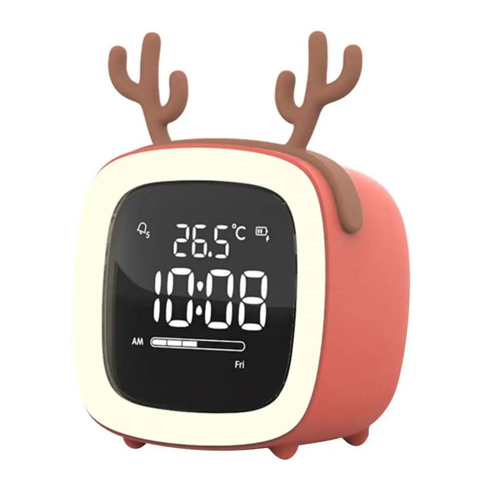BunnyGlow - LED Alarm Clock – Night Light with Digital Display & Timer