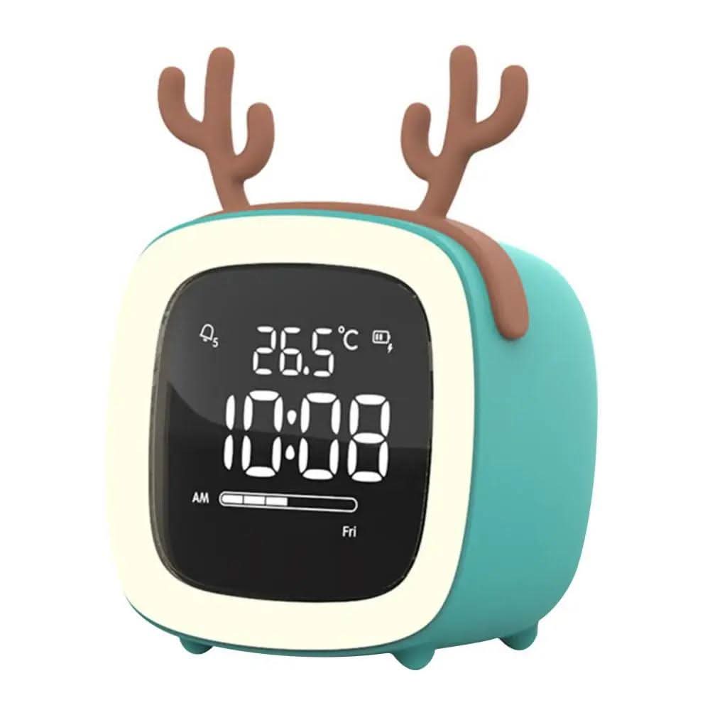 BunnyGlow - LED Alarm Clock – Night Light with Digital Display & Timer