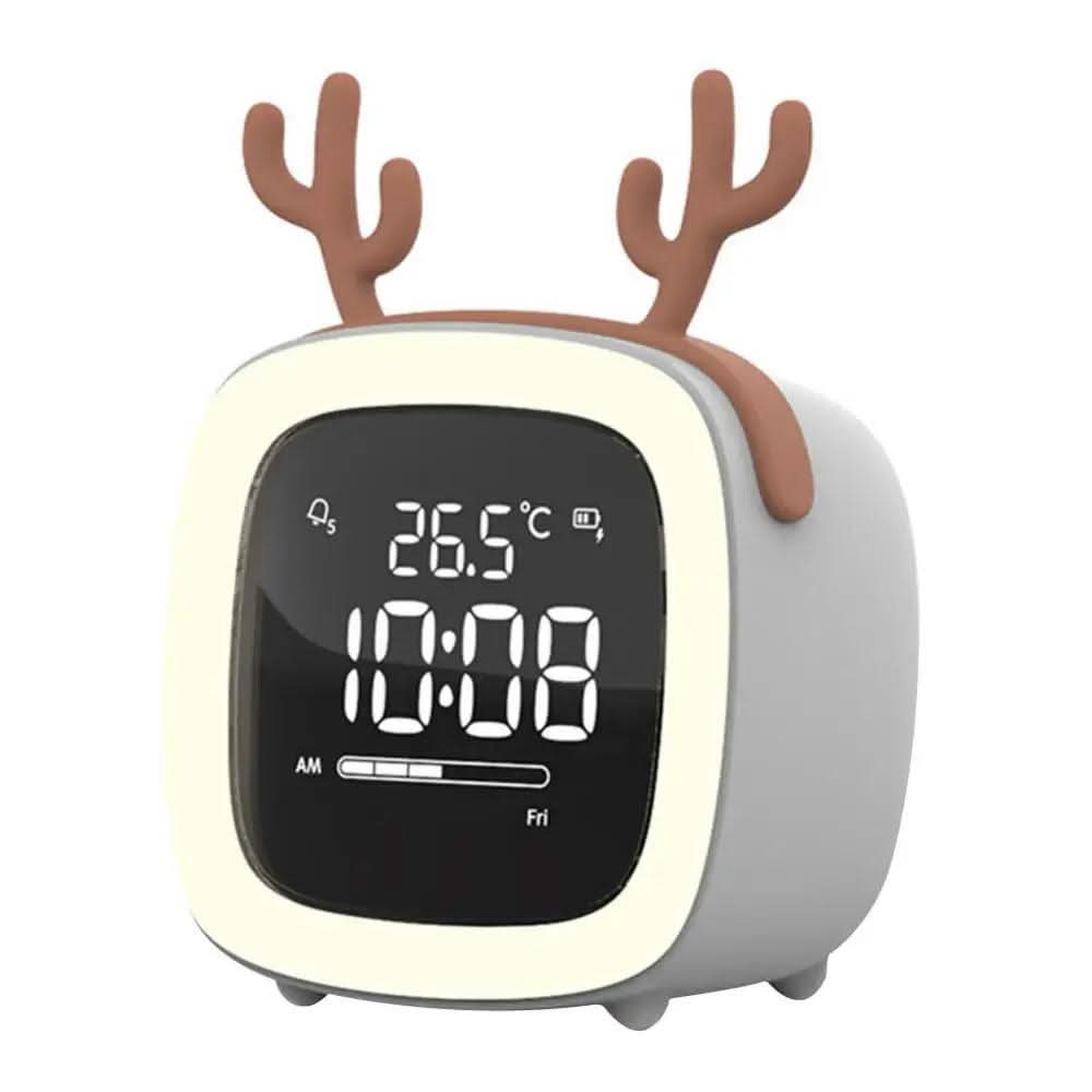 BunnyGlow - LED Alarm Clock – Night Light with Digital Display & Timer