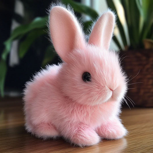 BunnyLoom Interactive Plush | Realistic hopping bunny toy for kids