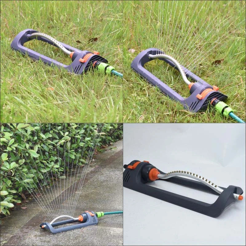 Oscillating Lawn Sprinkler, Automatic Watering, Easy Installation