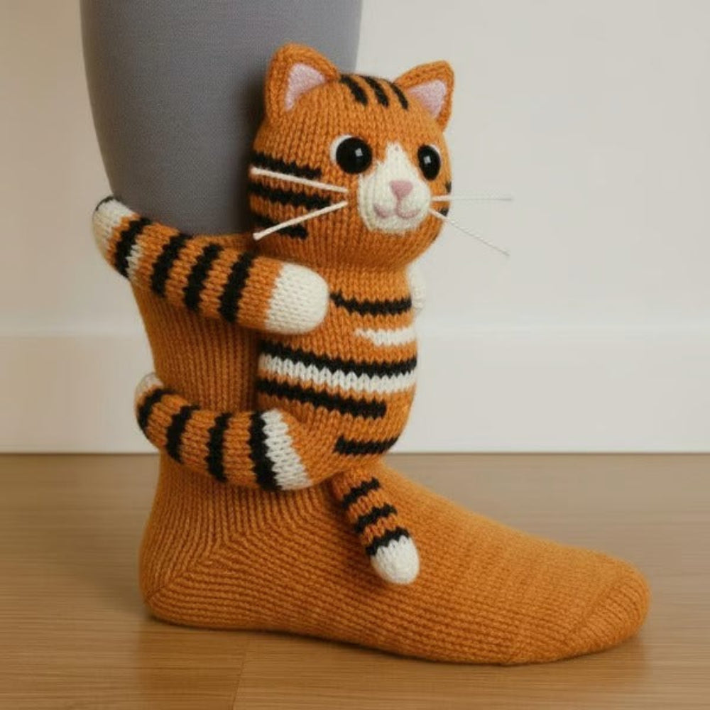 Slipper Cozy Socks Cute Animal Plush Warm Indoor Wear
