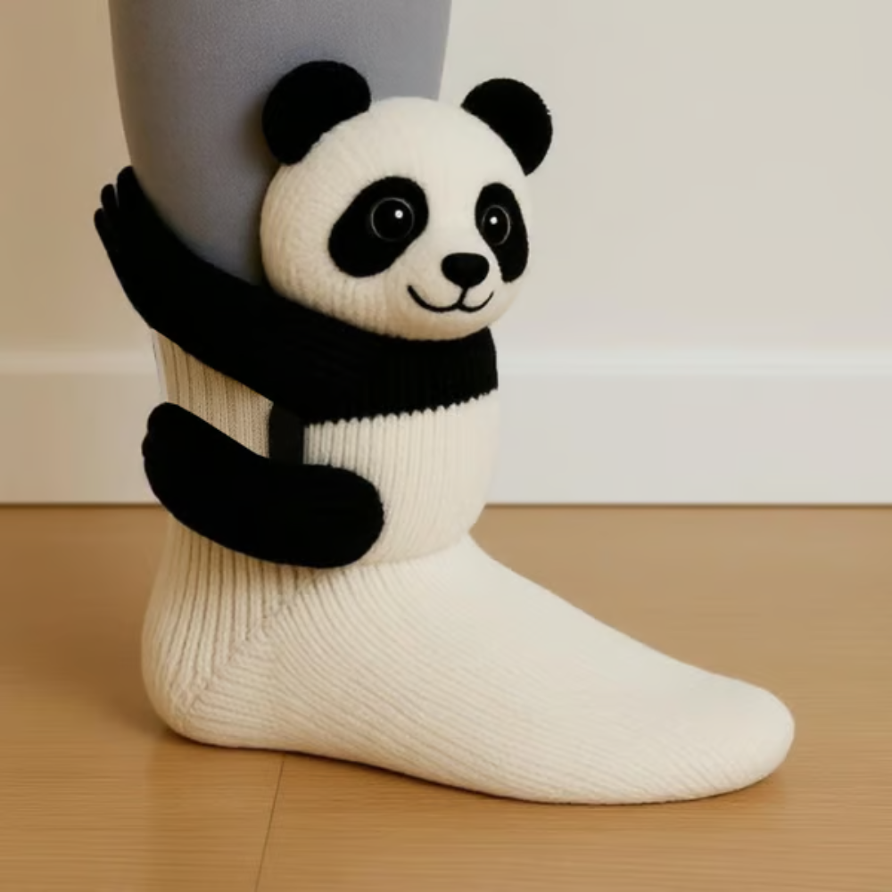 Slipper Cozy Socks Cute Animal Plush Warm Indoor Wear