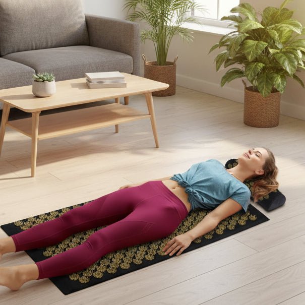 CALMBACK – Acupressure Mat and Pillow Set for Full Body Relaxation