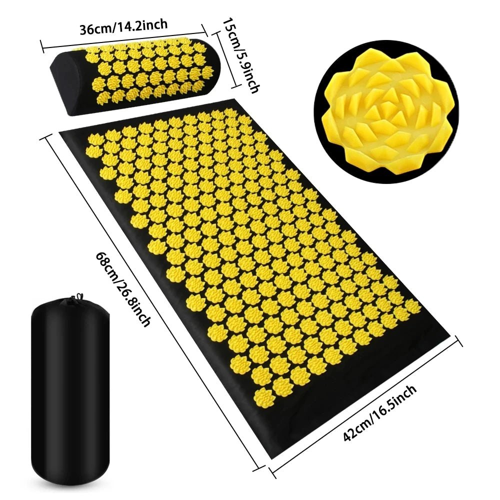 CALMBACK – Acupressure Mat and Pillow Set for Full Body Relaxation