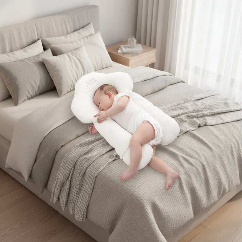 CALMCRADLE – Organic Baby Pillow for Gentle Neck Support