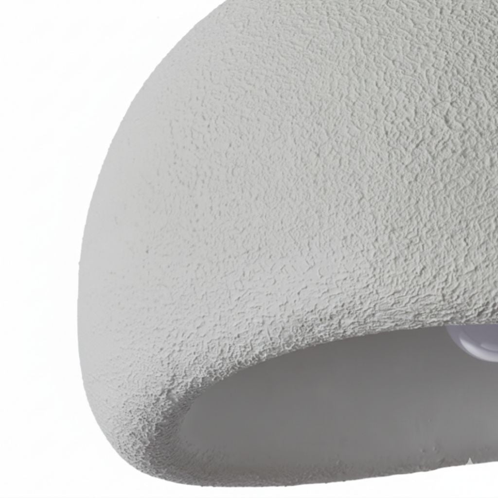 CALMLIGHT – Minimalist Resin Ceiling Light for Serene Spaces