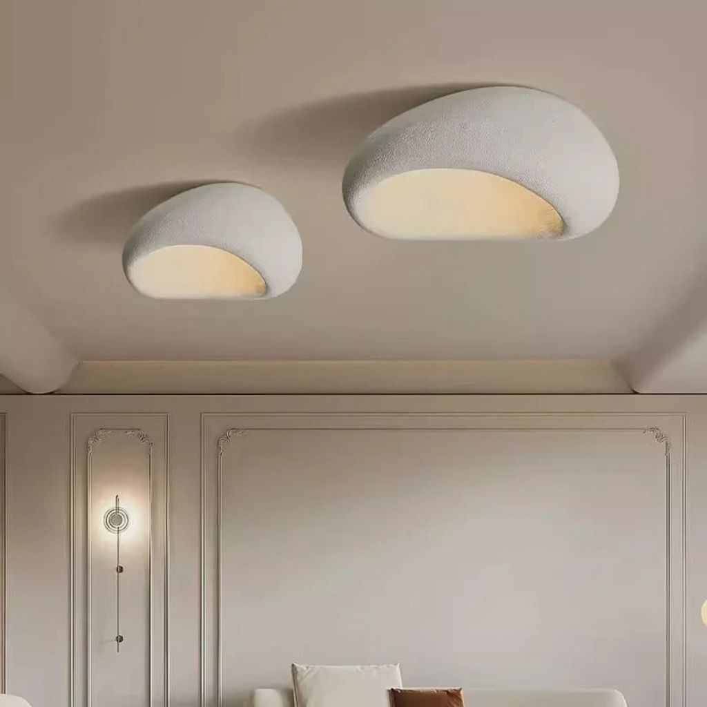 CALMLIGHT – Minimalist Resin Ceiling Light for Serene Spaces