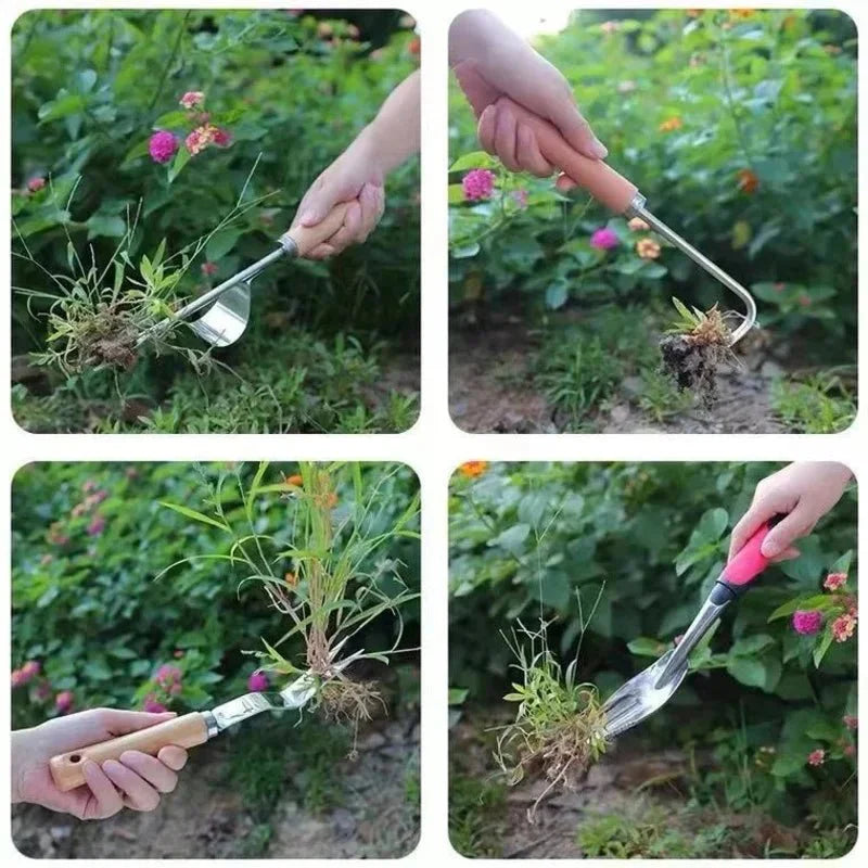 CARBEX – Heavy Duty Manual Weeding Machine Set with Carbon Steel Tools