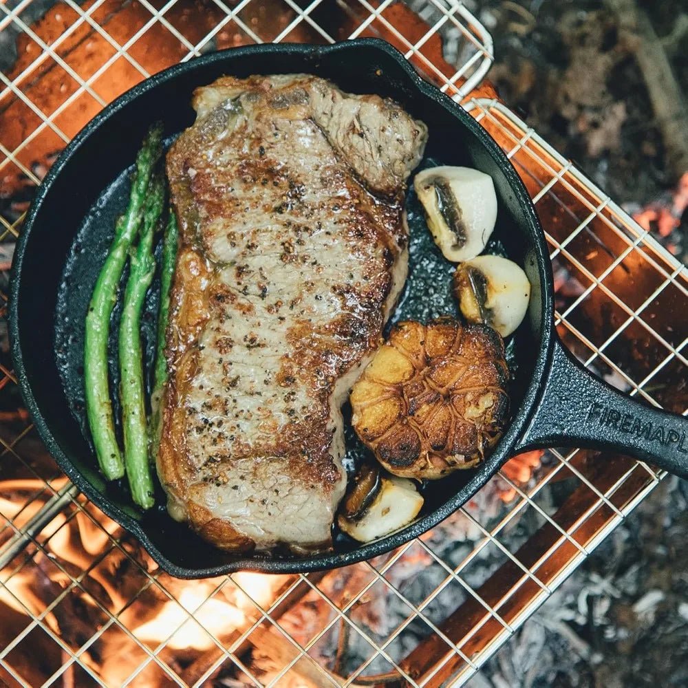 CASTPRO – Premium Cast Iron Skillet for Indoor & Outdoor Cooking
