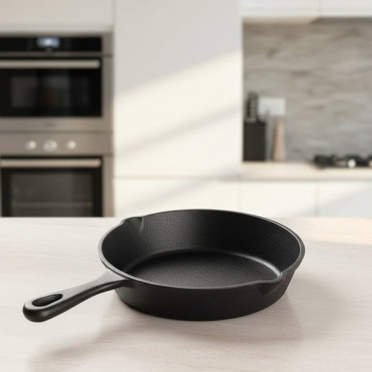 CASTPRO – Premium Cast Iron Skillet for Indoor & Outdoor Cooking